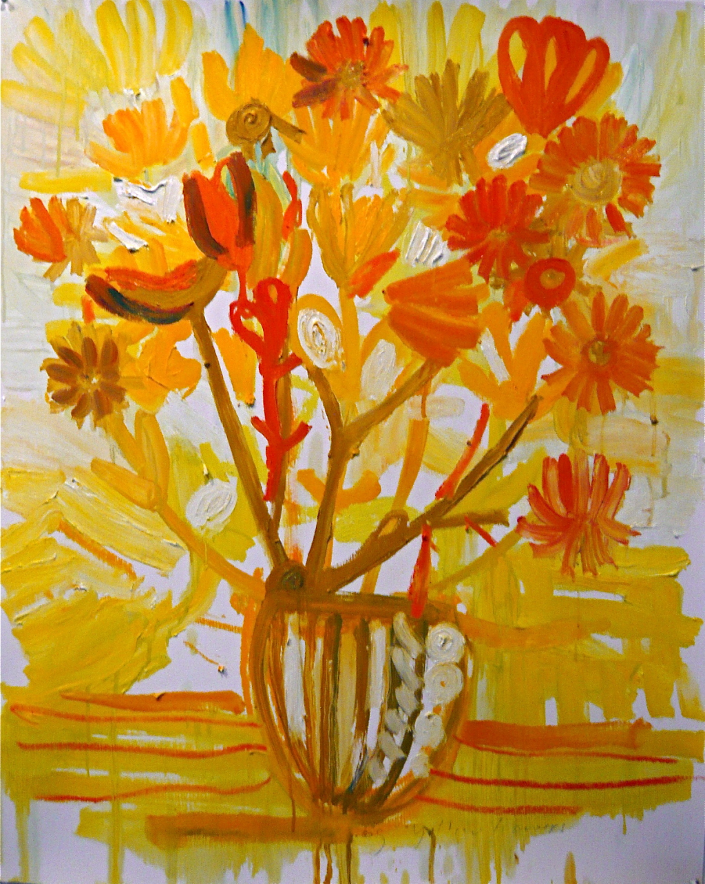 Untitled (Yellow flowers)  Gerben Mulder